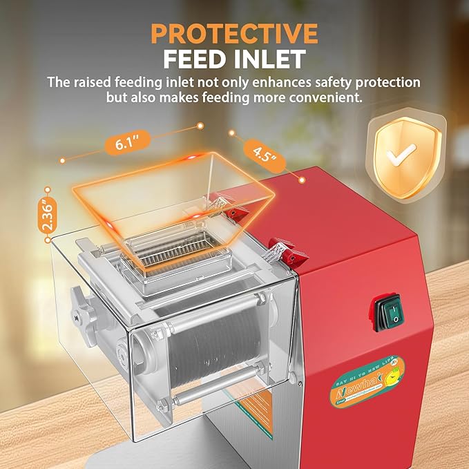 Stainless steel build, easy cleaning